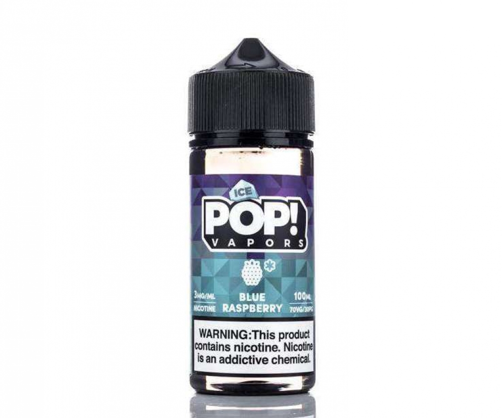 Pop blue raspberry