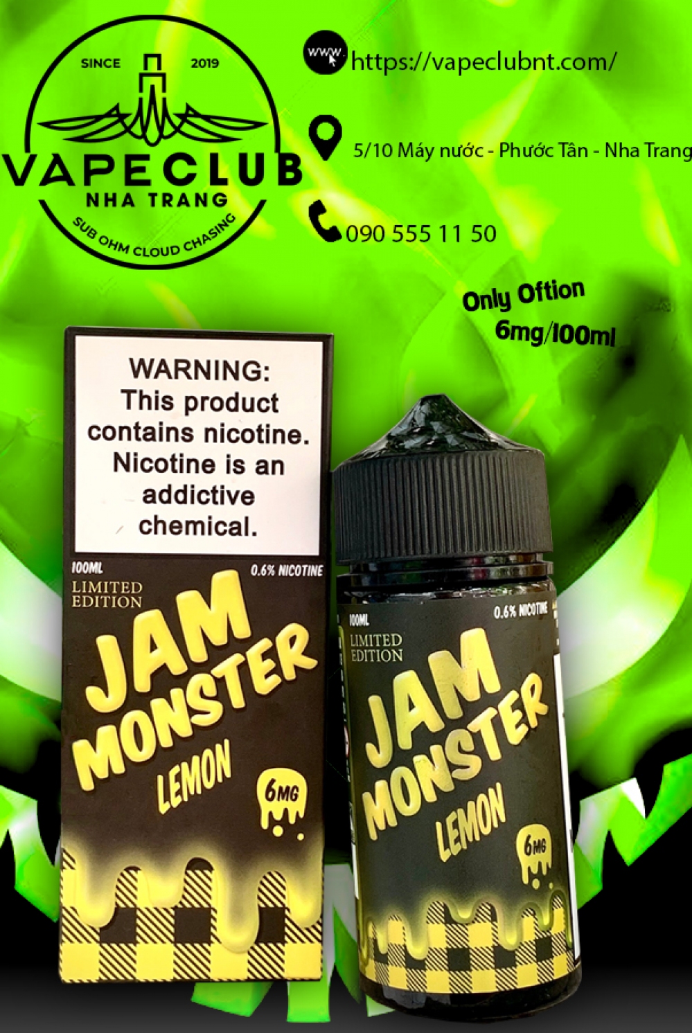 Jam Monster Lemon