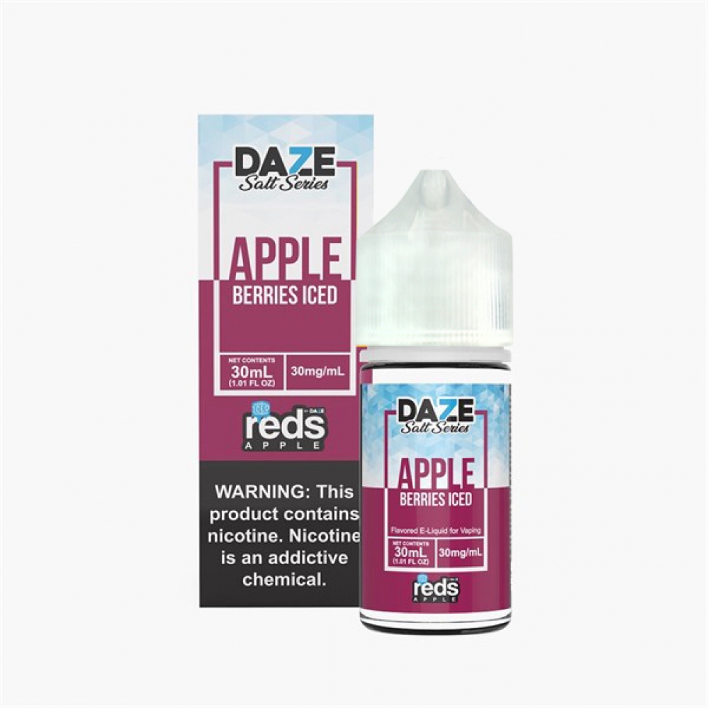 Salt Nic Red - Apple Beries ice ( Táo dâu rừng lạnh)