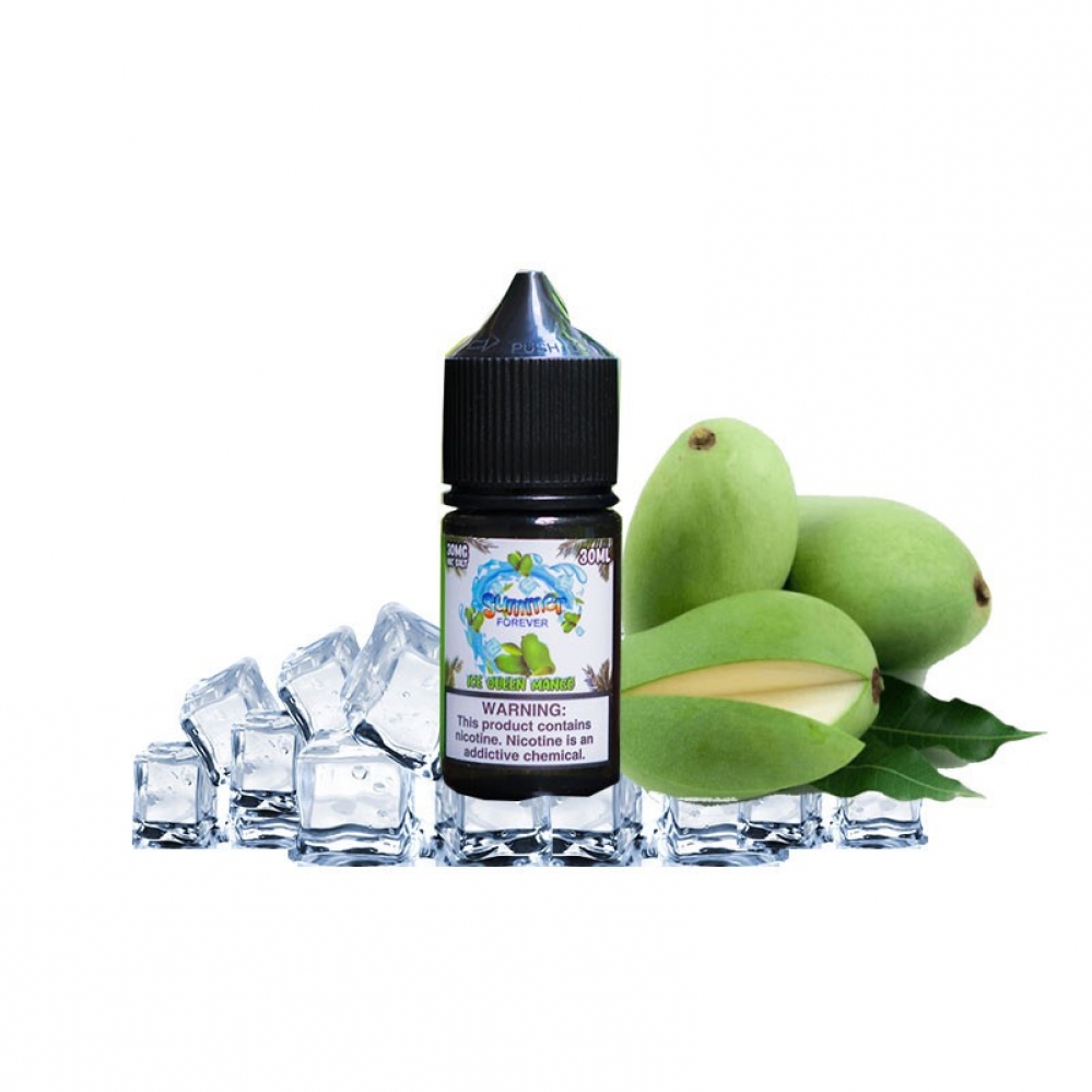 Summer Forever Salt Nic - Ice Green Mango 30MG 30ML