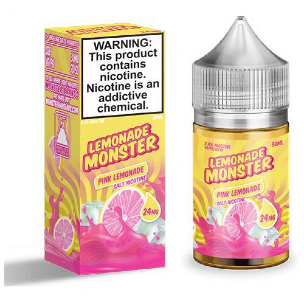Lemonade Monster Salt Nic - Ice Pink Lemonade 30MG 30ML