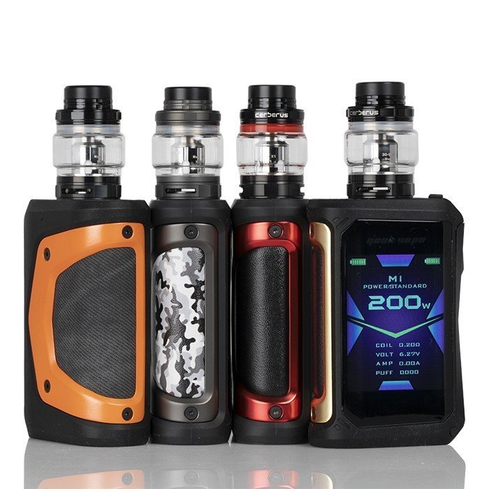 Geekvape Aegis X 200W TC Kit with Cerberus Tank Chính Hãng 3